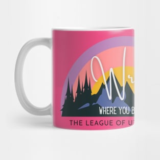 Write! Where You Belong 2023 Theme Logo Mug